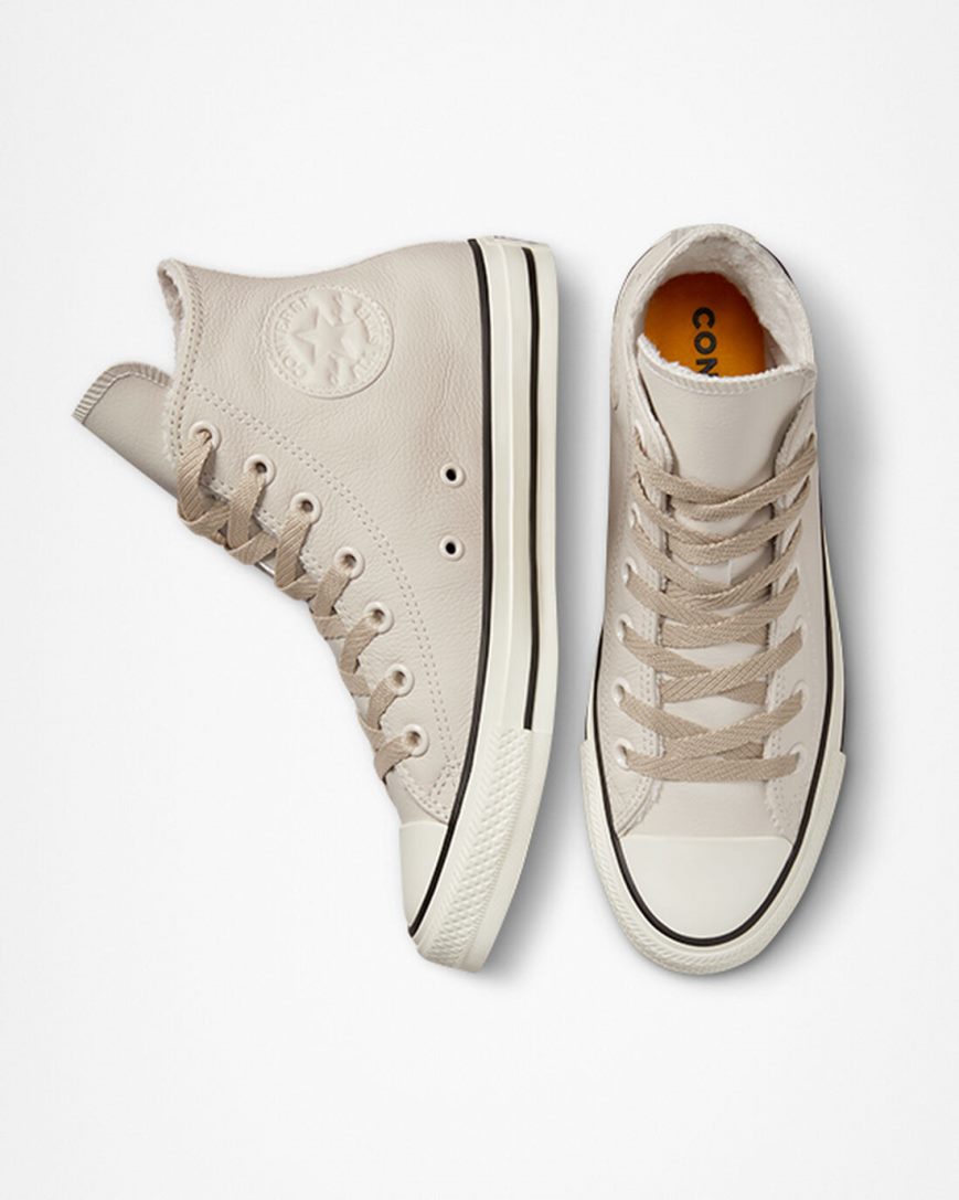 Tenisi Inalti Barbati Converse Chuck Taylor All Star Counter Climate Bej | RO DFY0V318